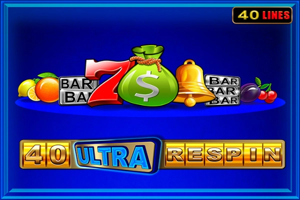 40 Ultra Respin slot by Amusnet