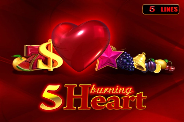 5 Burning Heart slot by Amusnet