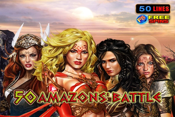 50 Amazons' Battle slot by Amusnet