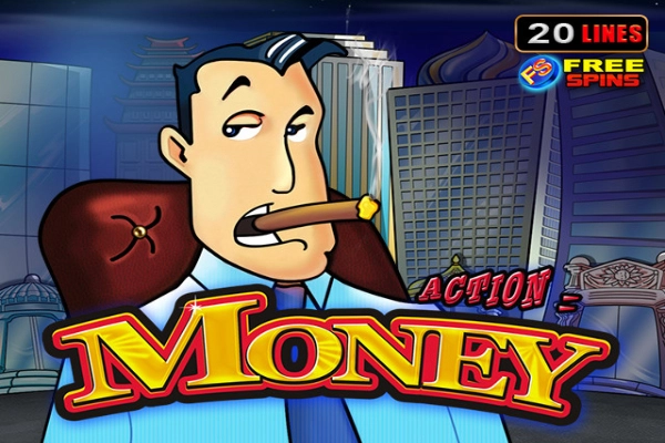 Action Money slot by Amusnet