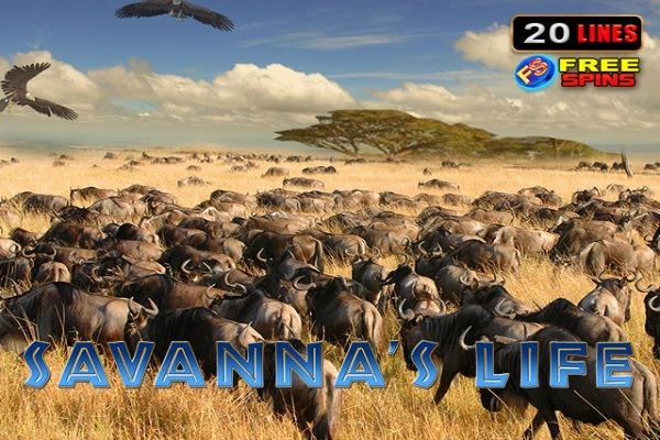 Savannas Life slot by Amusnet