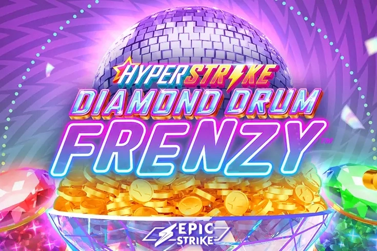 Hyper Strike Diamond Drum Frenzy slot by Gameburger Studios