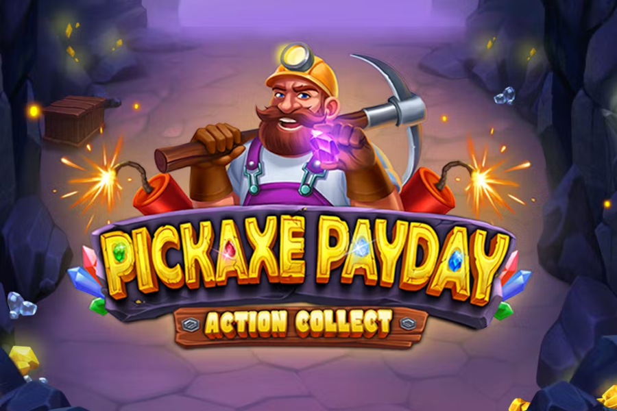 Pickaxe Payday: Action Collect slot by Four Leaf Gaming
