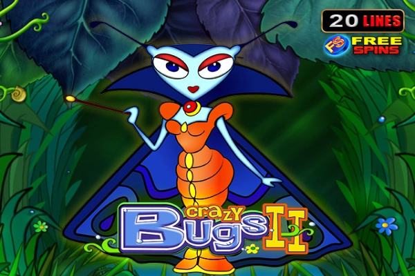 Crazy Bugs II slot by Amusnet