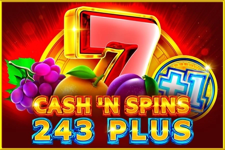 Cash'n Spins 243 Plus slot by 1spin4win - 96% RTP