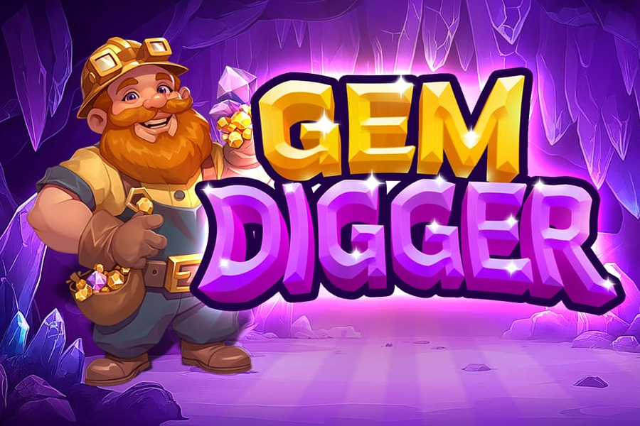 Gem Digger slot by Aspect Gaming