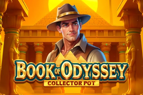 Book of Odyssey Collector Pot slot by Cherry Play