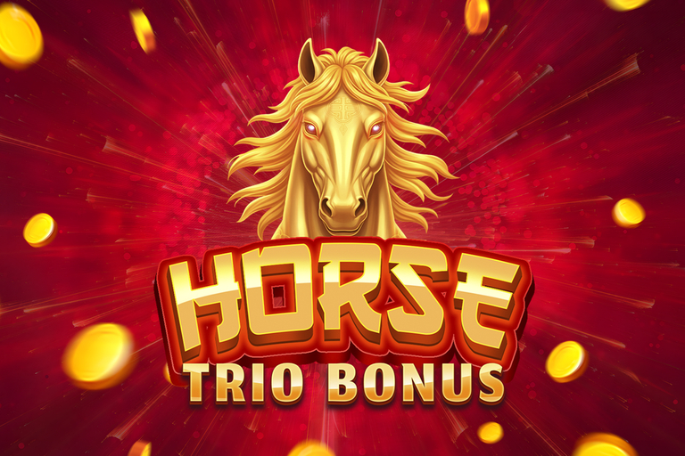 Horse Trio Bonus slot by Gamevy - 96.41% RTP