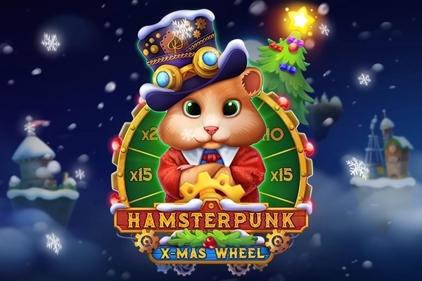 Hamsterpunk X-Mas Wheel slot by Riddec Games - 96.96% RTP