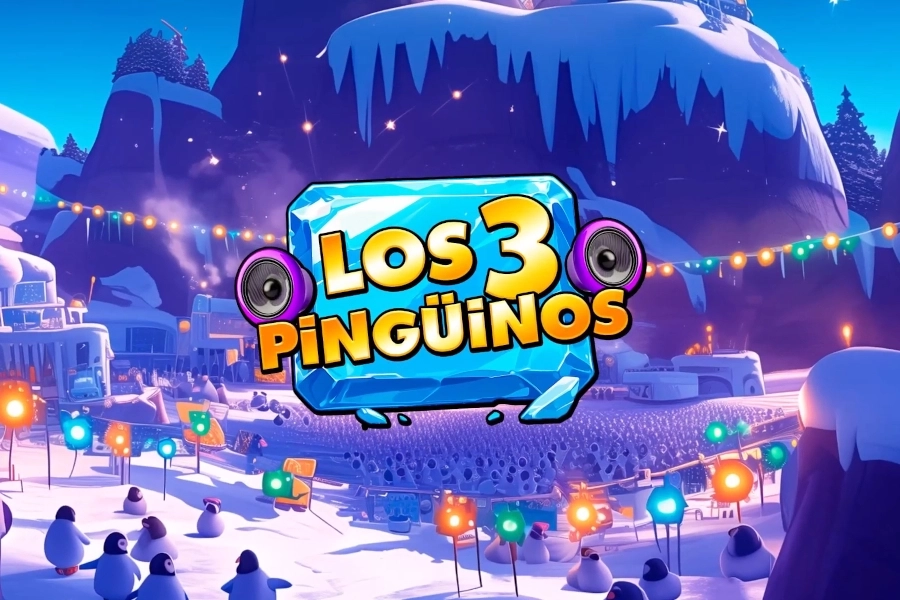 Los 3 Pinguinos slot by MGA