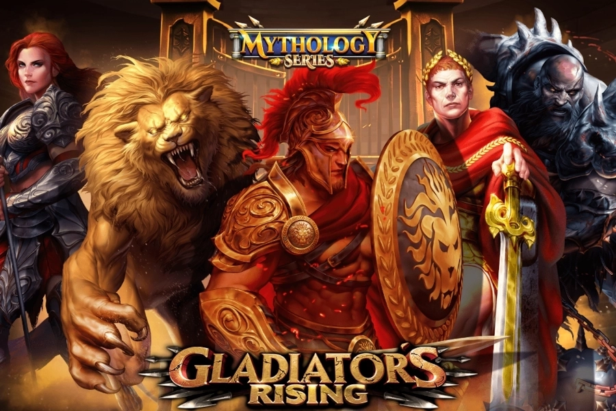Gladiators Rising slot by Spinomenal