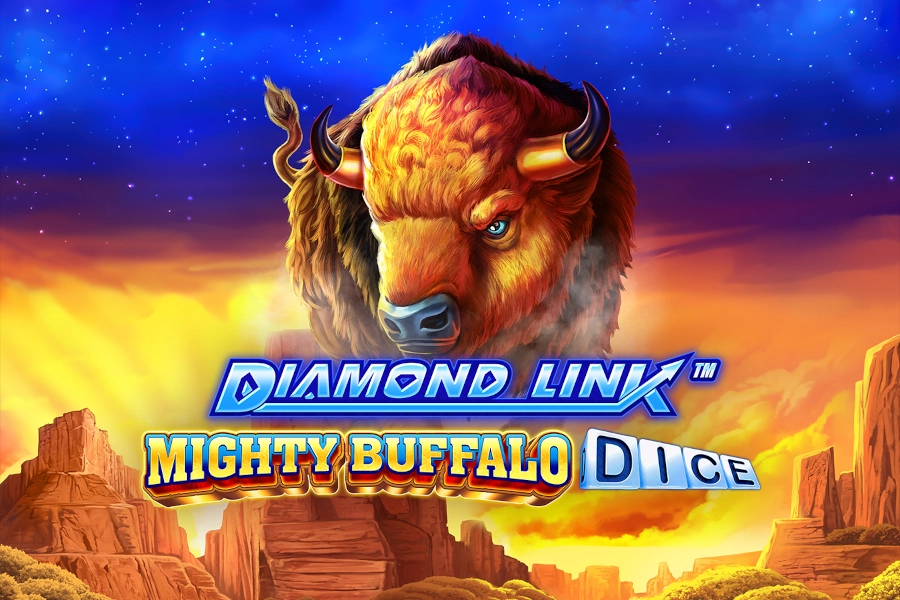 Diamond Link Mighty Buffalo Dice slot by Greentube