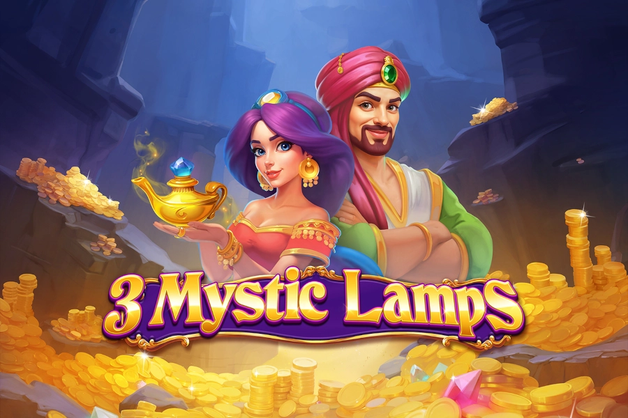 3 Mystic Lamps slot by Greentube