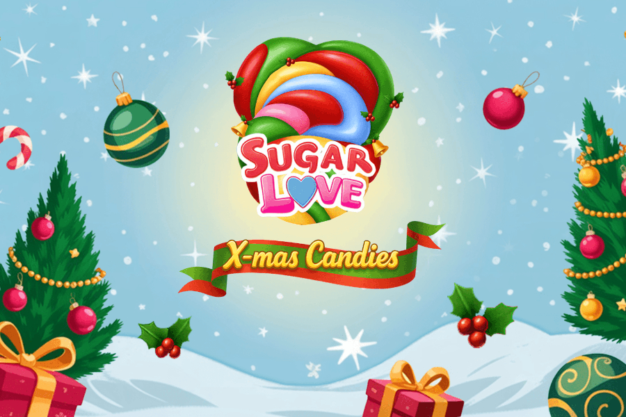 Sugar Love X-mas Candies slot by GameTimeTec