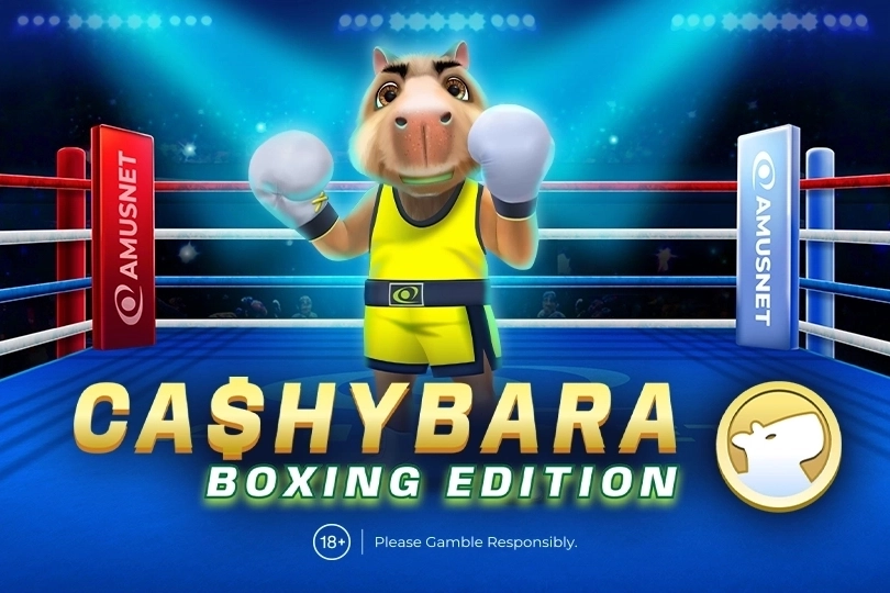 Cashybara Boxing Edition slot by Amusnet