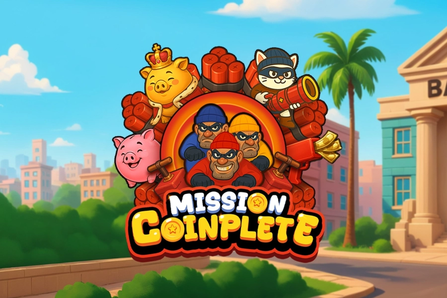 Mission Coinplete slot by Fantasma Games