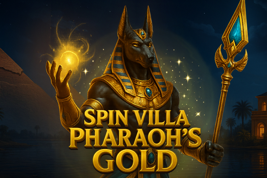Spin Villa Pharaoh's Gold slot by Fbastards