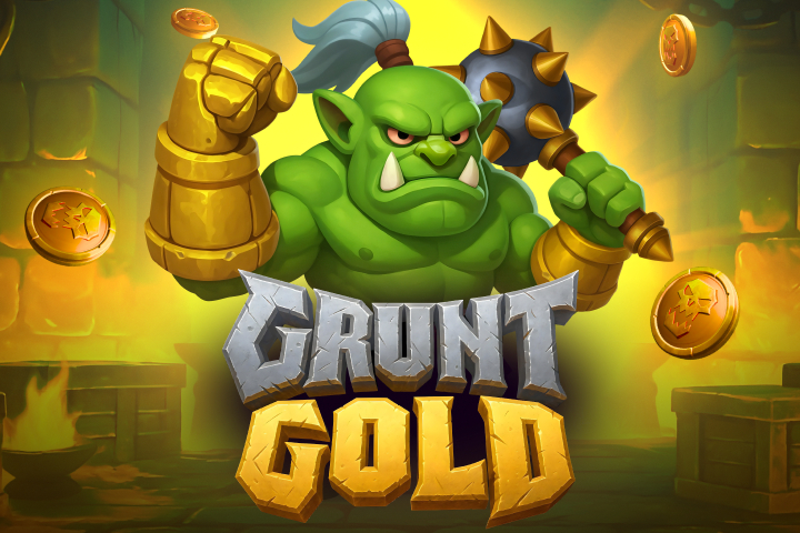 Grunt Gold slot by Bullshark Games - 96.17% RTP