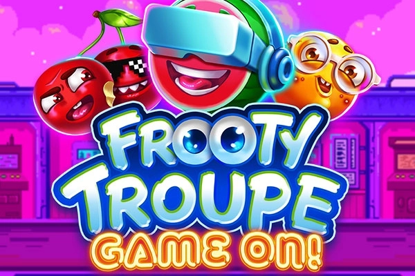 Frooty Troupe - Game On! slot by Gamomat