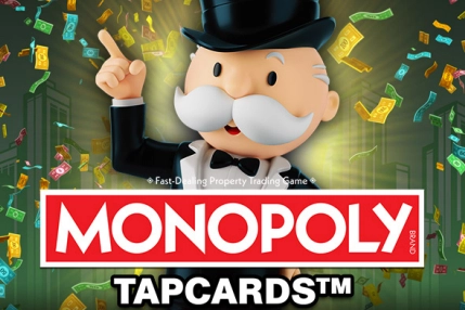 Monopoly Tapcards slot by Big Time Gaming - 96.49% RTP