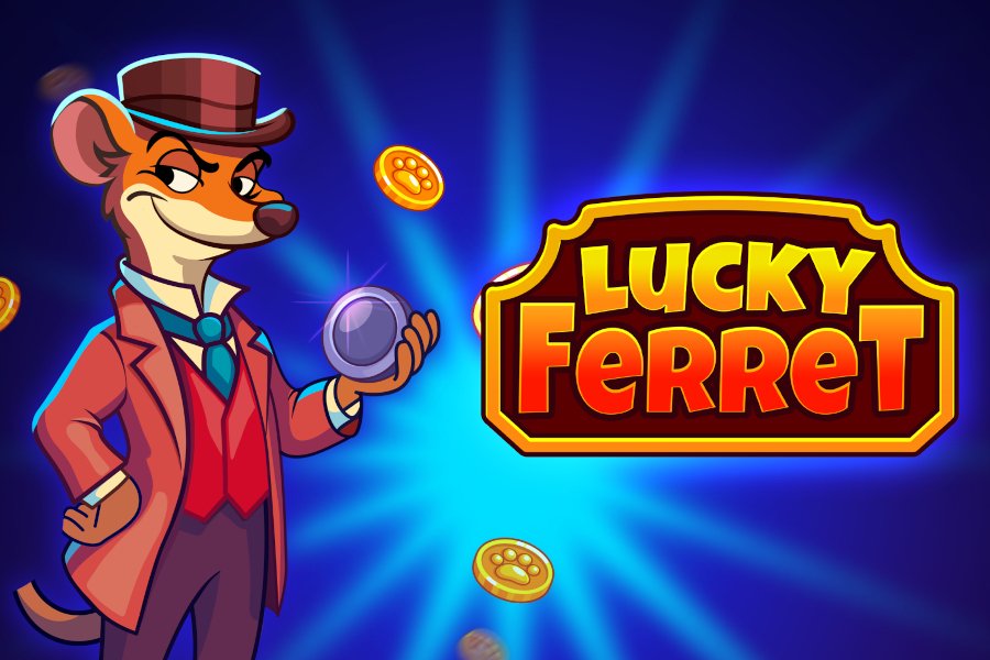 Lucky Ferret slot by Onlyplay