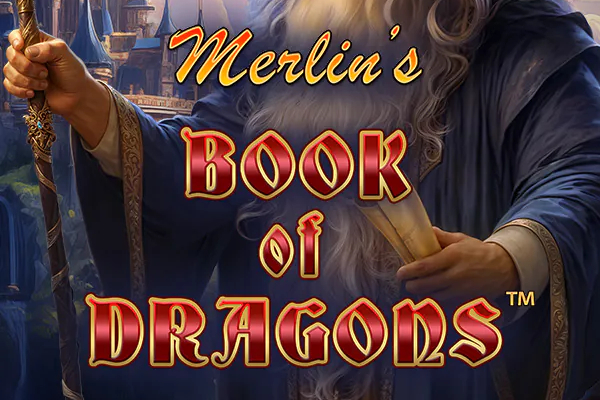 Merlin's Book of Dragons slot by Wildcat Gaming