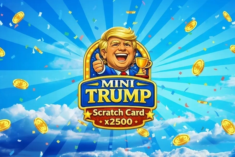 Mini Trump Scratch Card slot by GameTimeTec