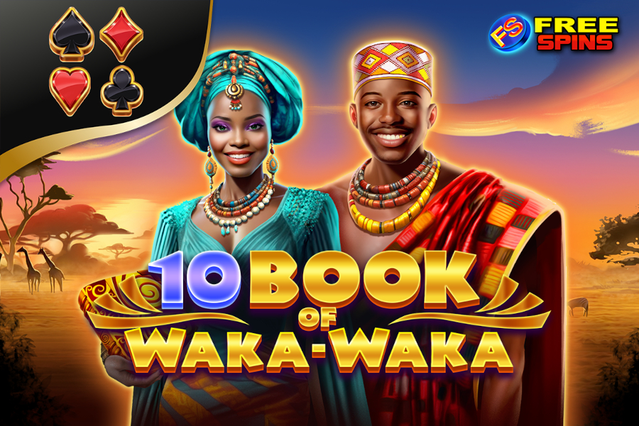 Book of Waka Waka slot by Amusnet