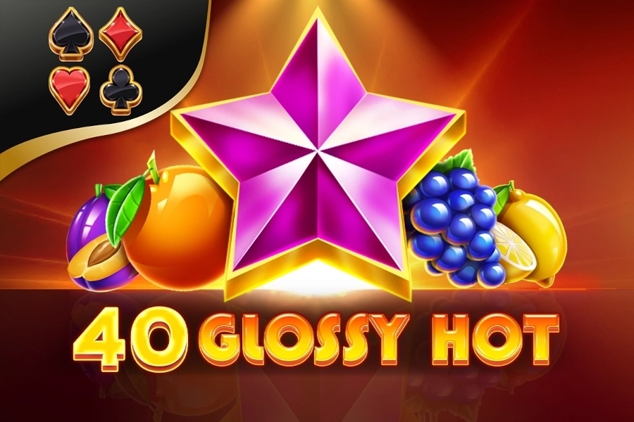 40 Glossy Hot slot by Amusnet - 96.07% RTP