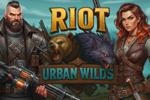 Riot Urban Wilds slot by Mascot Gaming
