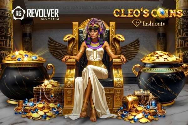 Cleo's Coins - Fashion TV slot by Revolver Gaming - 96% RTP