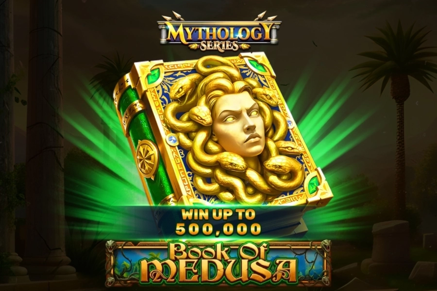 Book of Medusa slot by Spinomenal