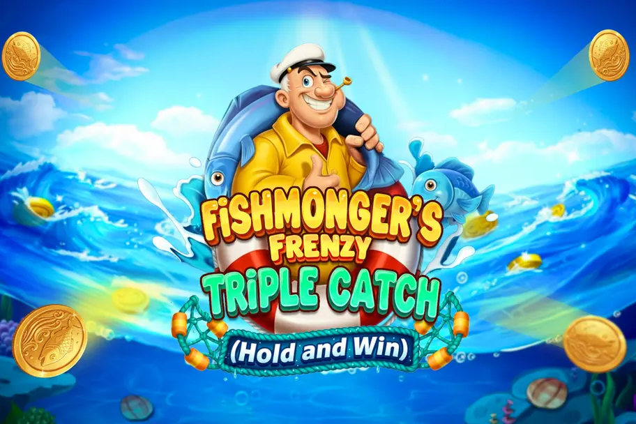 Fishmonger's Frenzy Triple Catch slot by GameTimeTec