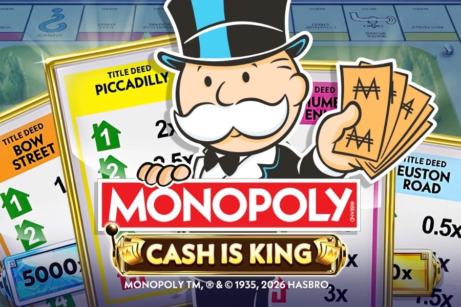 Monopoly Cash Is King slot by Red Tiger Gaming