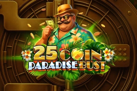 25 Coin Paradise Bust slot by Qora Games