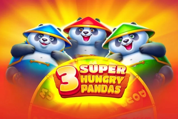 3 Super Hungry Pandas slot by Kendoo