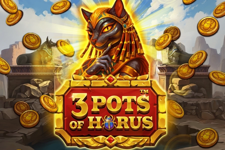 3 Pots of Horus slot by Posh Monkey Studios