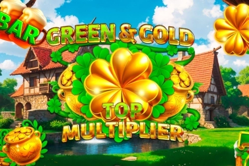 Green & Gold Top Multiplier slot by Spinberry - 93.22% RTP