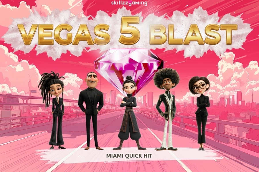 Vegas 5 Blast slot by Skillzzgaming