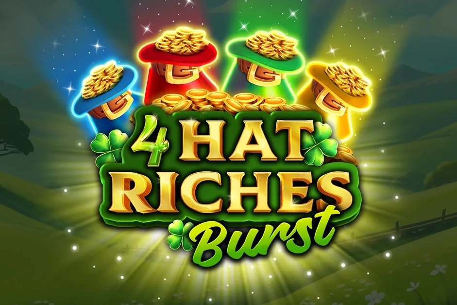 4 Hat Riches Burst slot by Wizard Games