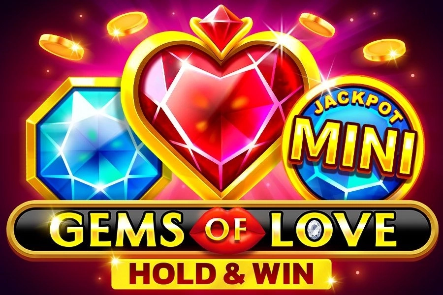 Gems of Love Hold & Win slot by 1spin4win - 97.1% RTP