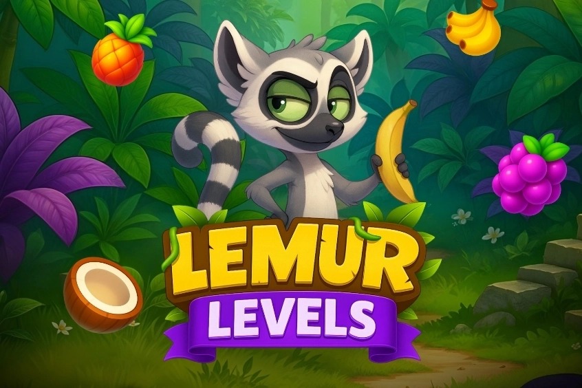 Lemur Levels slot by Bullshark Games