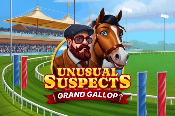Unusual Suspects Grand Gallop slot by Northern Lights Gaming - 94.11% RTP