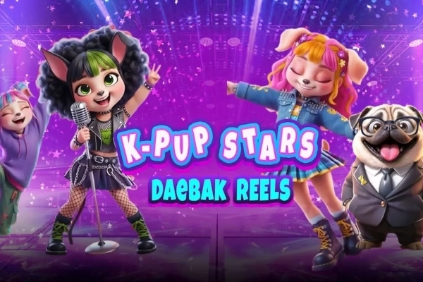 K-Pup Stars Daebak Reels slot by Gameplay Interactive