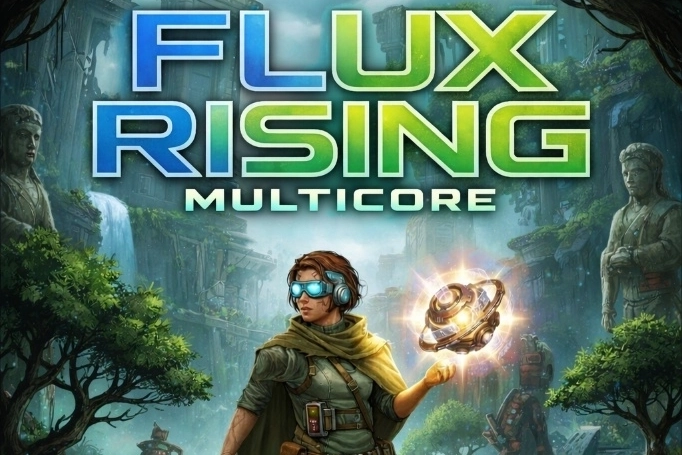 Flux Rising slot by Arcane Pixel