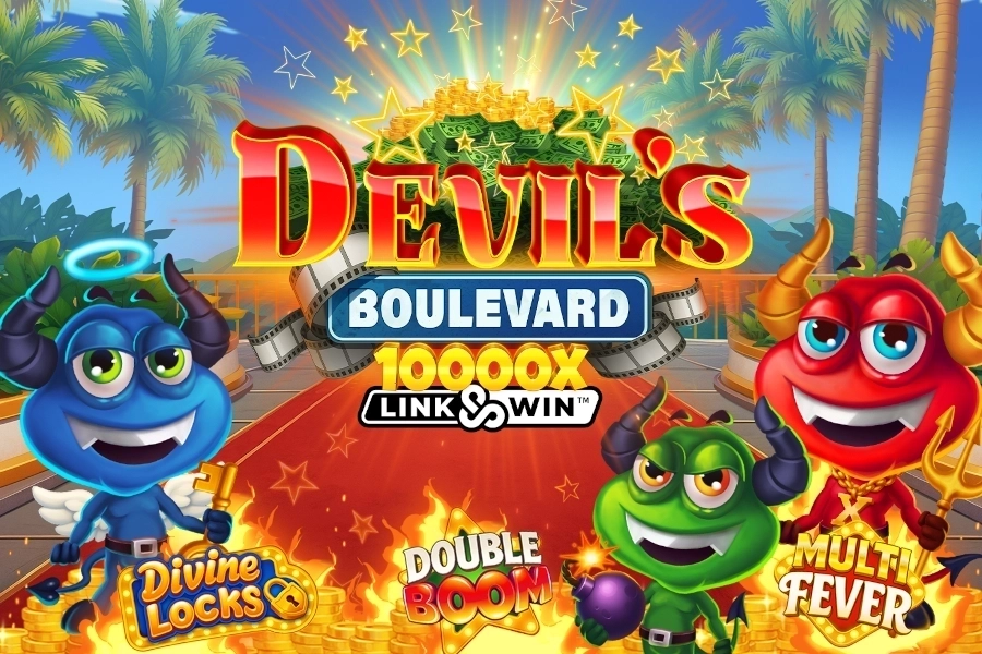 Devil's Boulevard Link&Win slot by Foxium