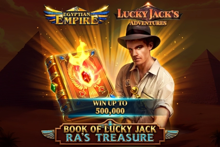 Book of Lucky Jack - Ra's Treasure slot by Spinomenal