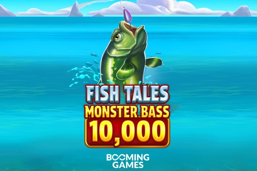 Fish Tales Monster Bass 10,000 slot by Booming Games