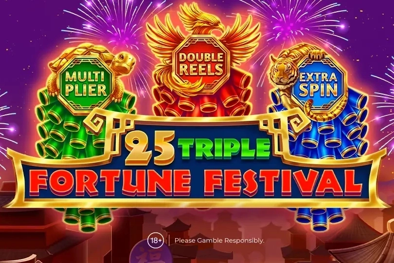Triple Fortune Festival slot by Amusnet