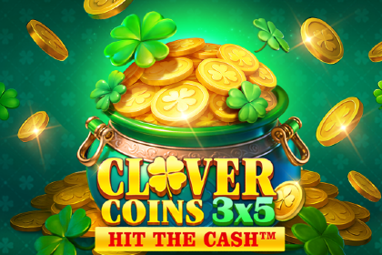 Clover Coins 3x5 slot by TaDa Gaming